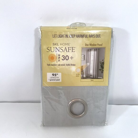 Light Filtering Window Panel 95" Length Gray - Picture 2 of 4